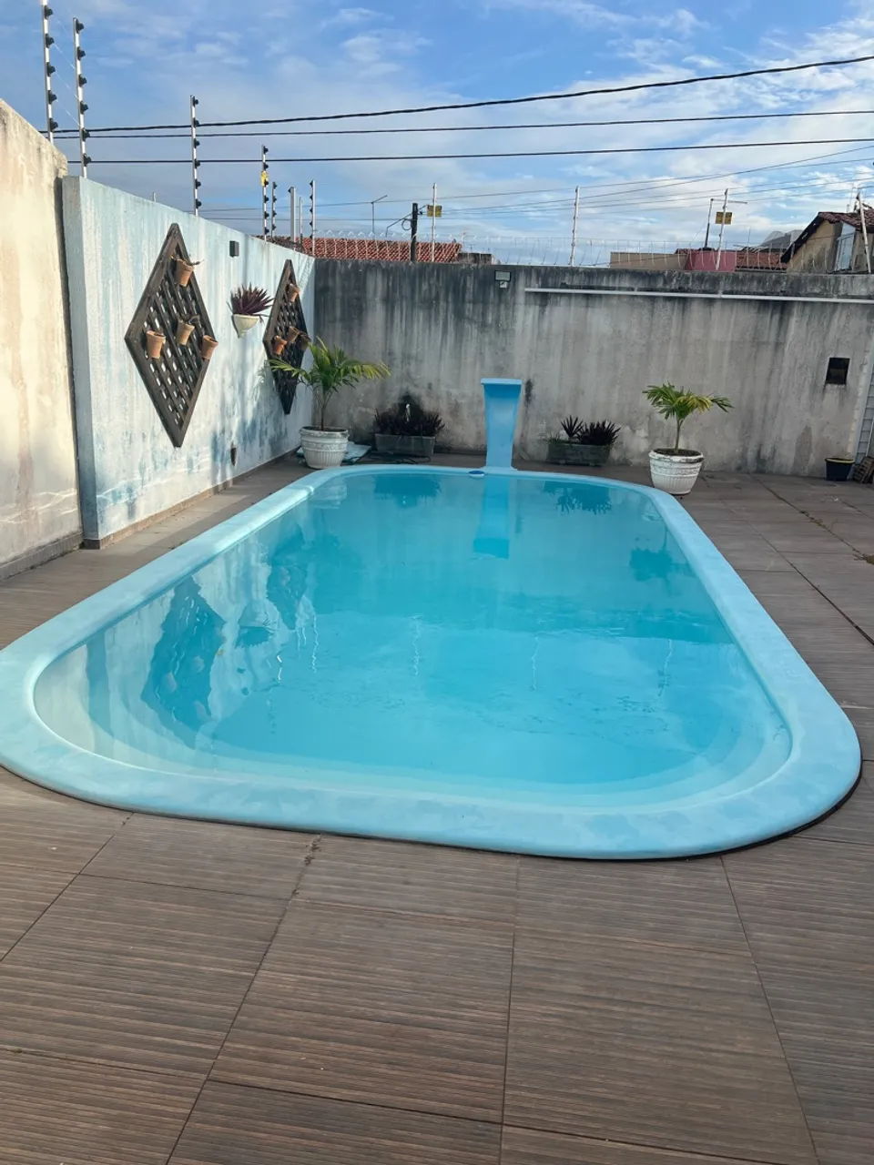 Piscina completa para seu lazer!