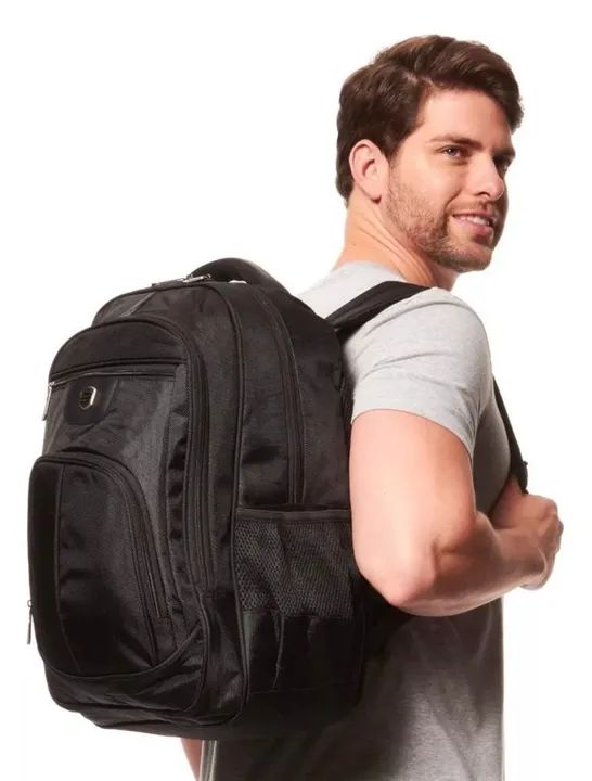 Mochila Honxiang tecido grande poliéster - Foto 2