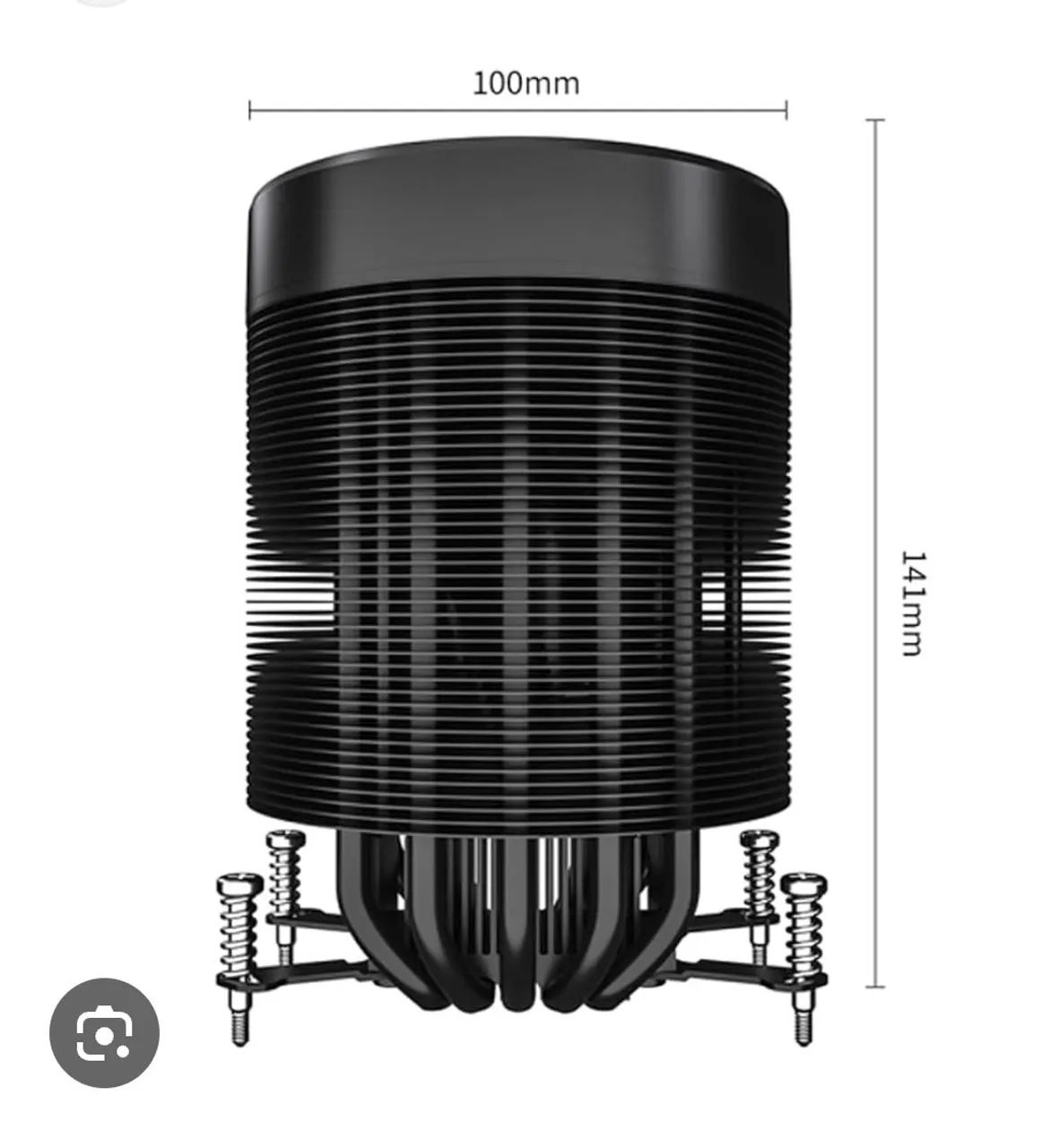 Air Cooler Aigo Shadow Max (Aerocool Mirage 5 RGB* ) - Foto 3