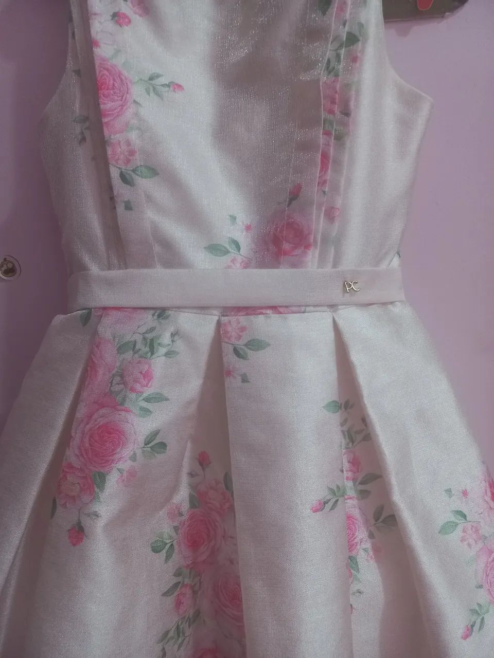 Vestido Floral Infantil - Foto 2