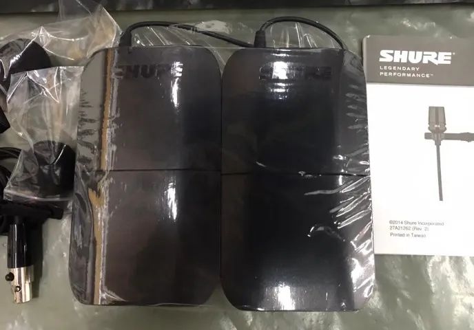 Kit Microfone Shure Par Lapela BLX88 + BLX1 H10 - Foto 3