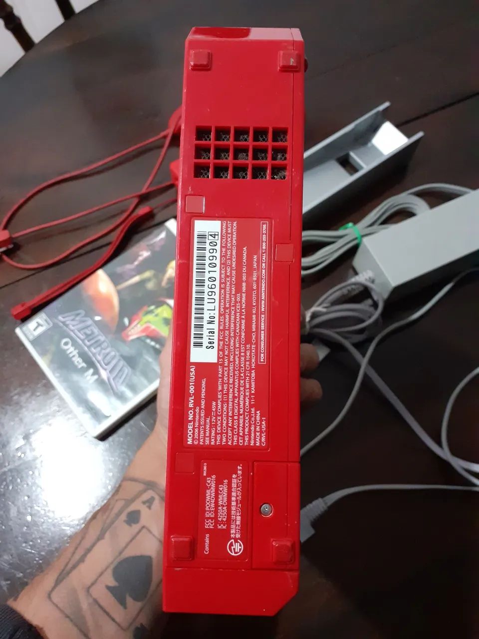 Nintendo Wii Vermelho  - Foto 4