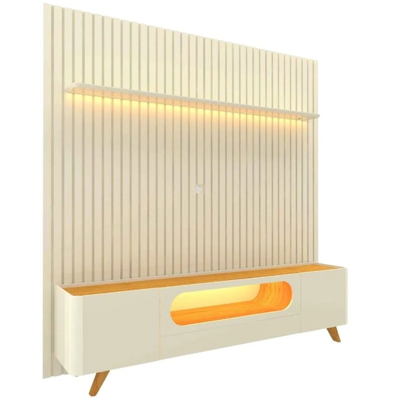 Painel para TV Moderno com Rack Integrado!!ru7 - Foto 2
