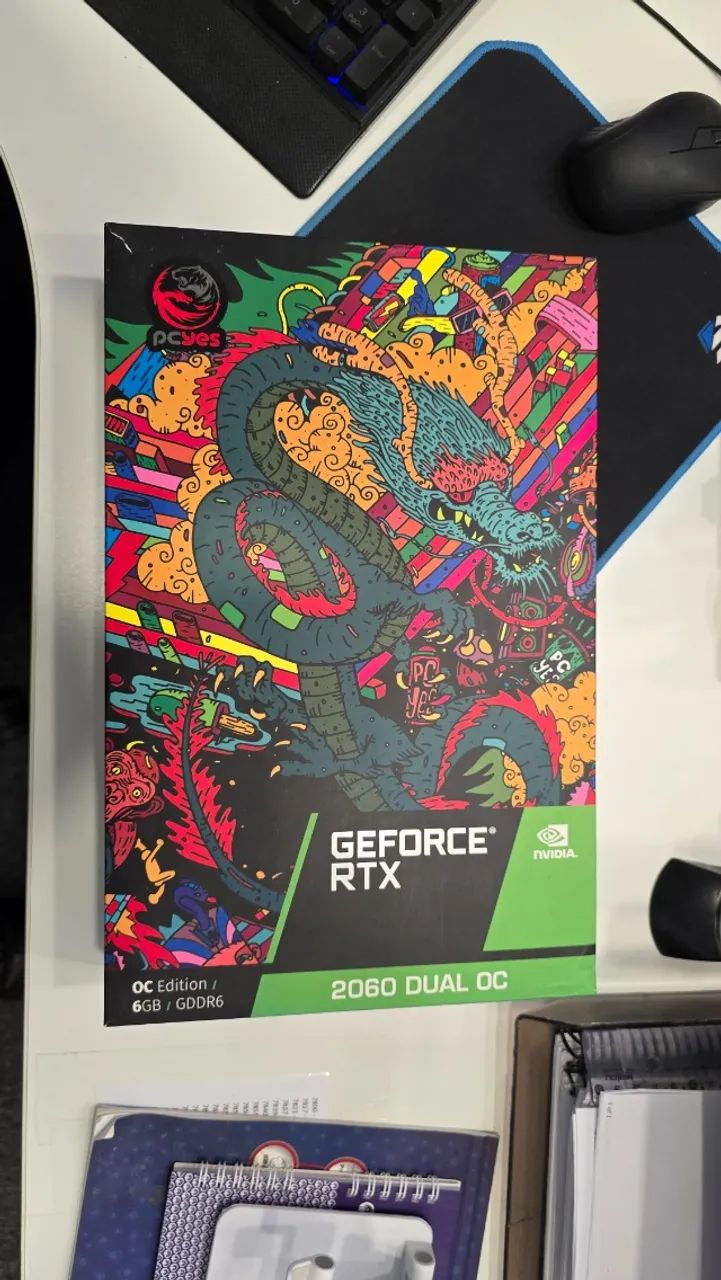 RTX 2060 6 GB DUAL OC GDDR6 PCYES - Foto 2