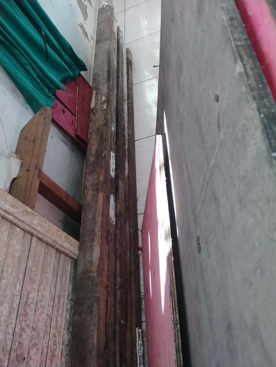 Linhas de madeira
