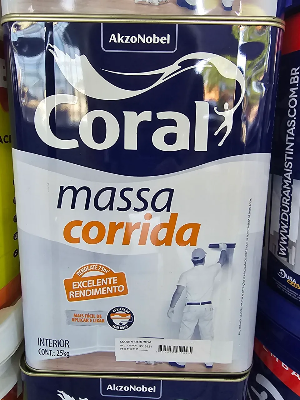 Massa Corrida Coral 25kg - AkzoNobel