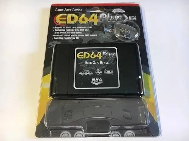 Ed64 Plus N64 Flash Cart Cartucho Everdrive ED64 Plus 16GB SD Card - Main Image