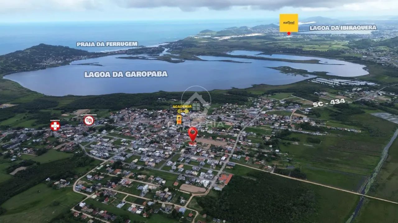 Este terreno plano de 367,86 m² em Areias de Palhocinha Garopaba é a oportunidade que você - Foto 3