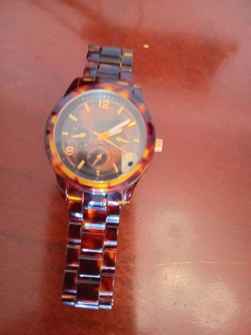 Relógio Guess Feminino Marrom - Foto 3