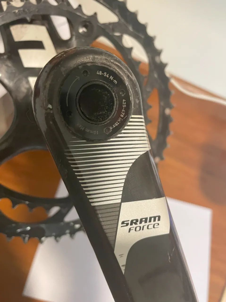 Pedivela Sram Force Carbono (parcial) Preto  - Foto 3