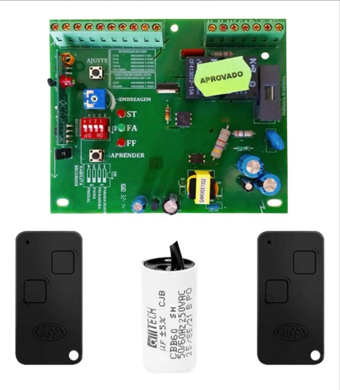 Vendo Kit Motor Portão Rossi Pivotante 1200mm Folha Até 4mts