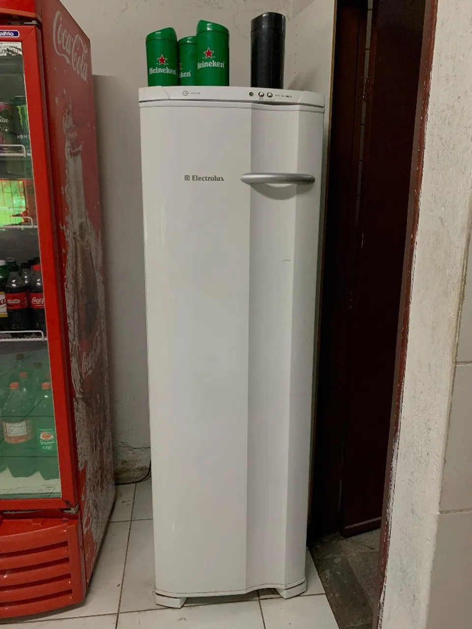 Freezer vertical electrolux