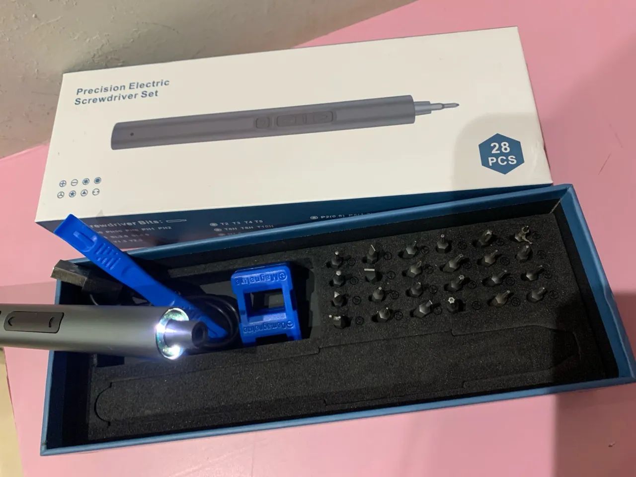 Kit de Ferramentas de Precisão para Celular - 28 Peças