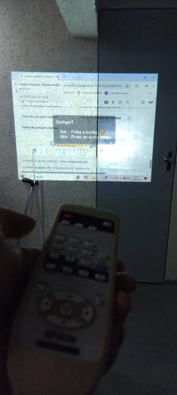 Projetor Epson Power Lite S8 com tecnologia 3LCD USADO - Foto 5