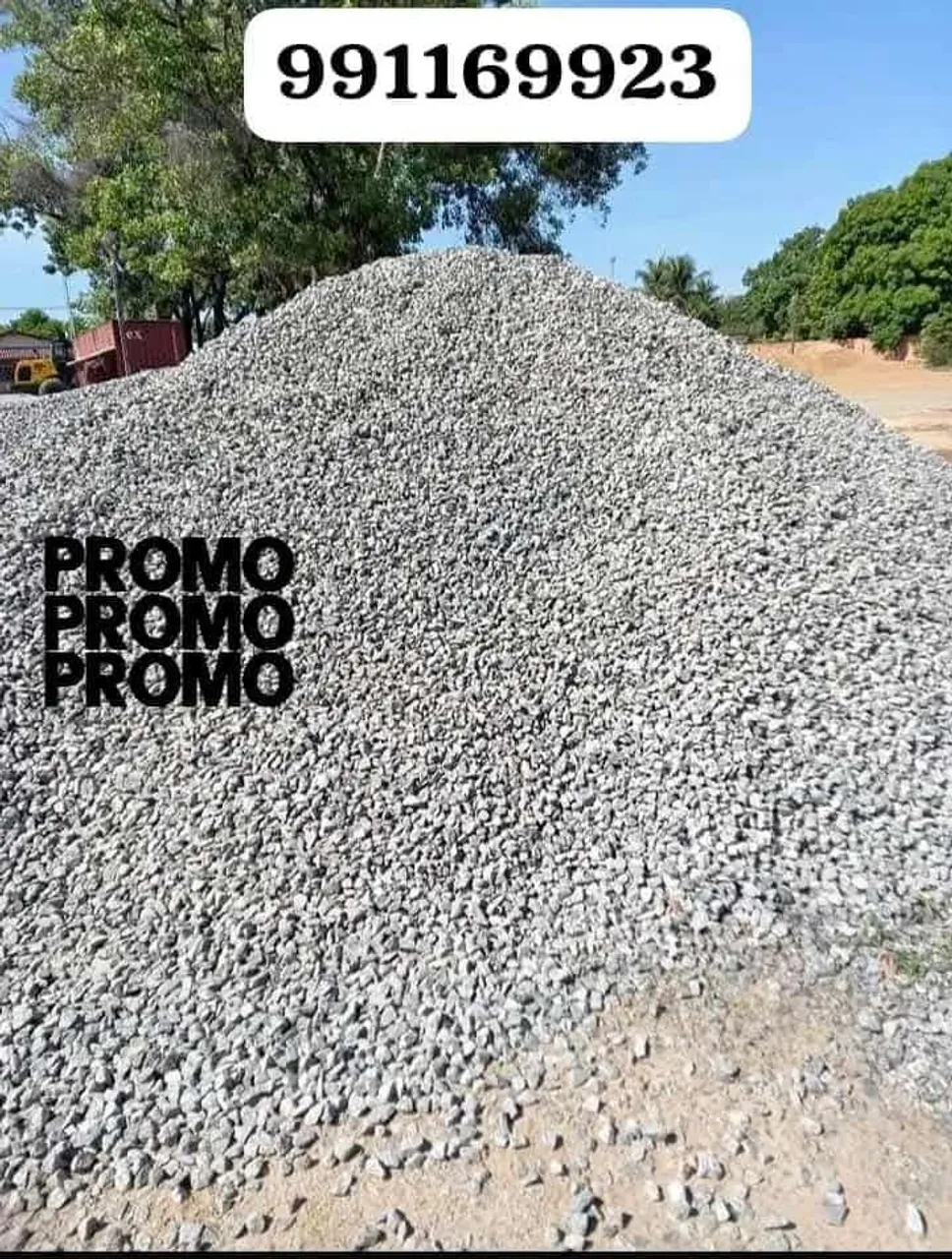 Brita,Areia,piçarra,seixo,barro para Construção - Promoção!