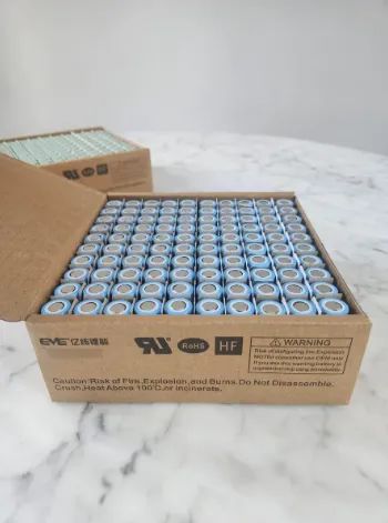 Bateria Litio Eve 18650 3.6v 3500mah 3c Celula -  1 unidade por: 69,00R$ - Foto 5