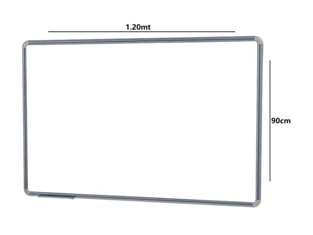 Quadros Branco Lousa Stalo Original Moldura de Aluminio na Promoção Temos Varios Tamanhos!