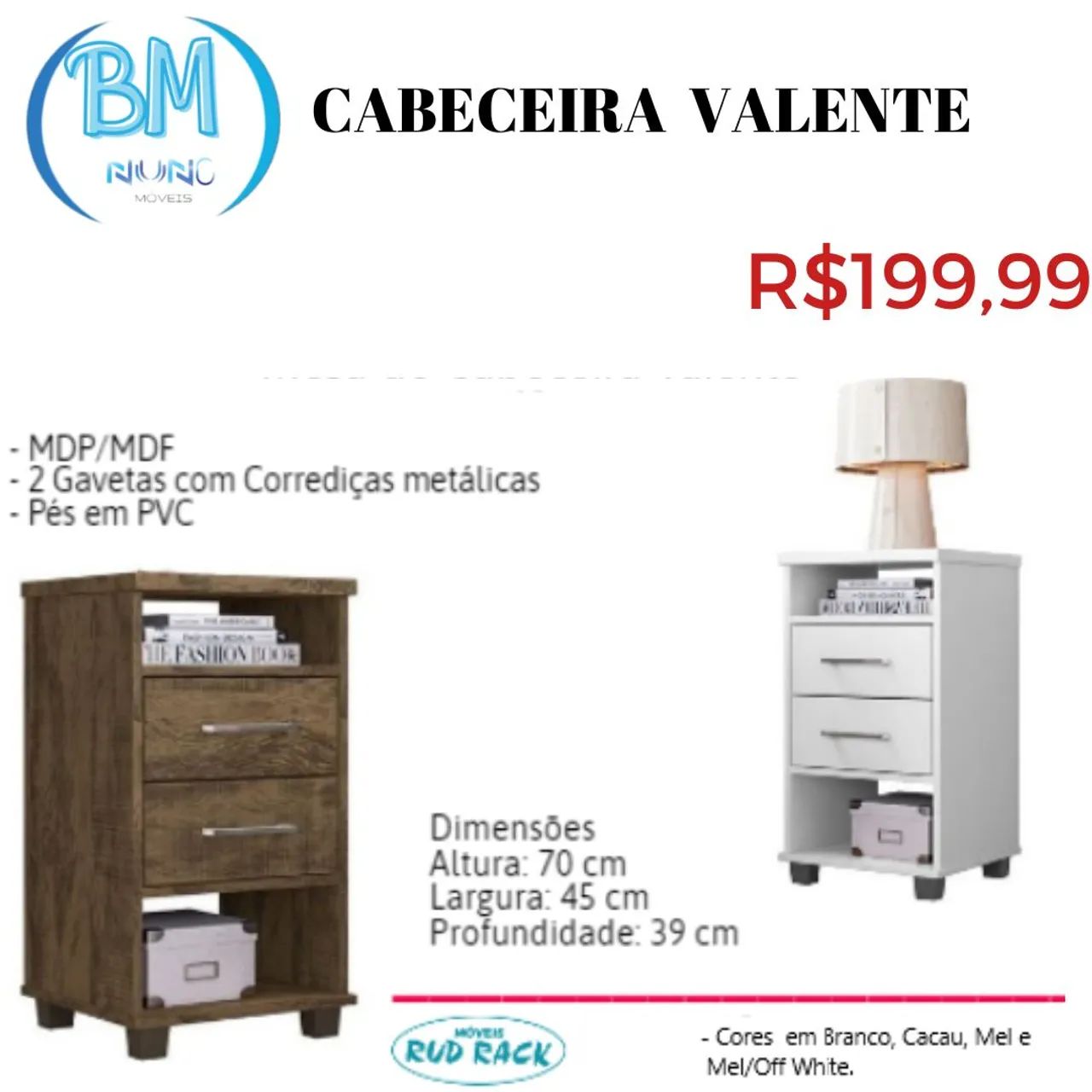 Criado mudo/mesa de Cabeceira  - Foto 5