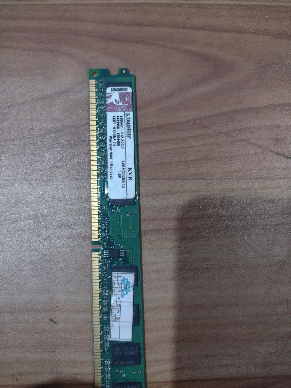 Memória RAM Kingston 1GB DDR2 800MHz