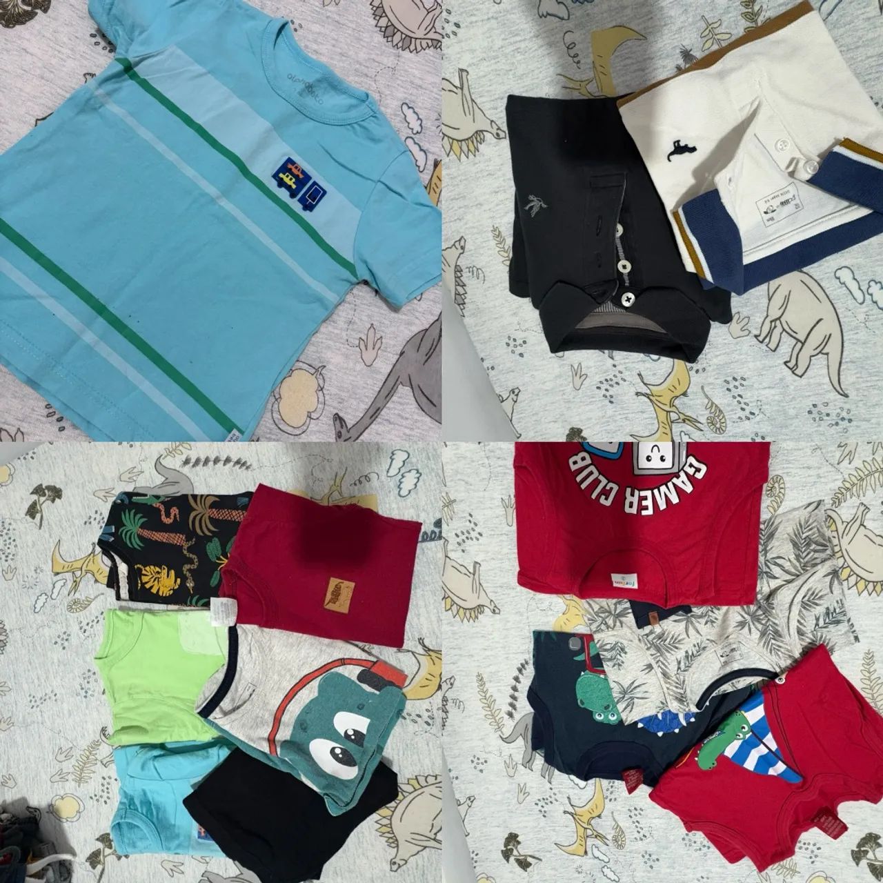 Lote de roupas menino - 3 e 4 anos  - Foto 3