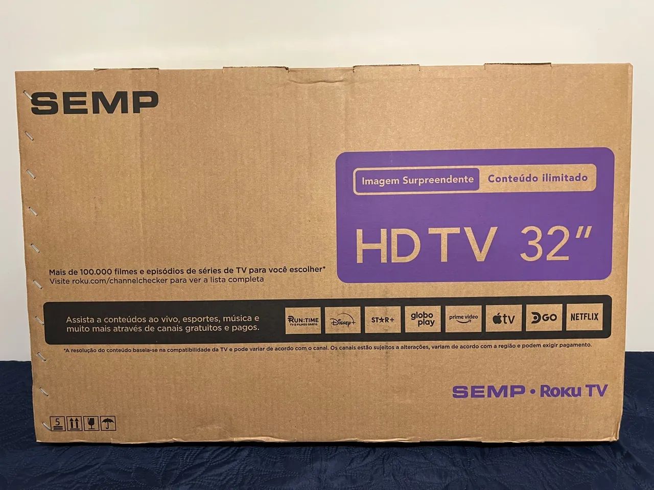 TV SEMP 32 polegadas Smart Roku TV - Foto 2