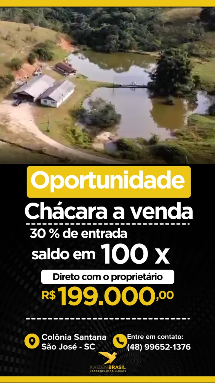 Chácara em Condomínio Recanto da Pedra - São José/SC