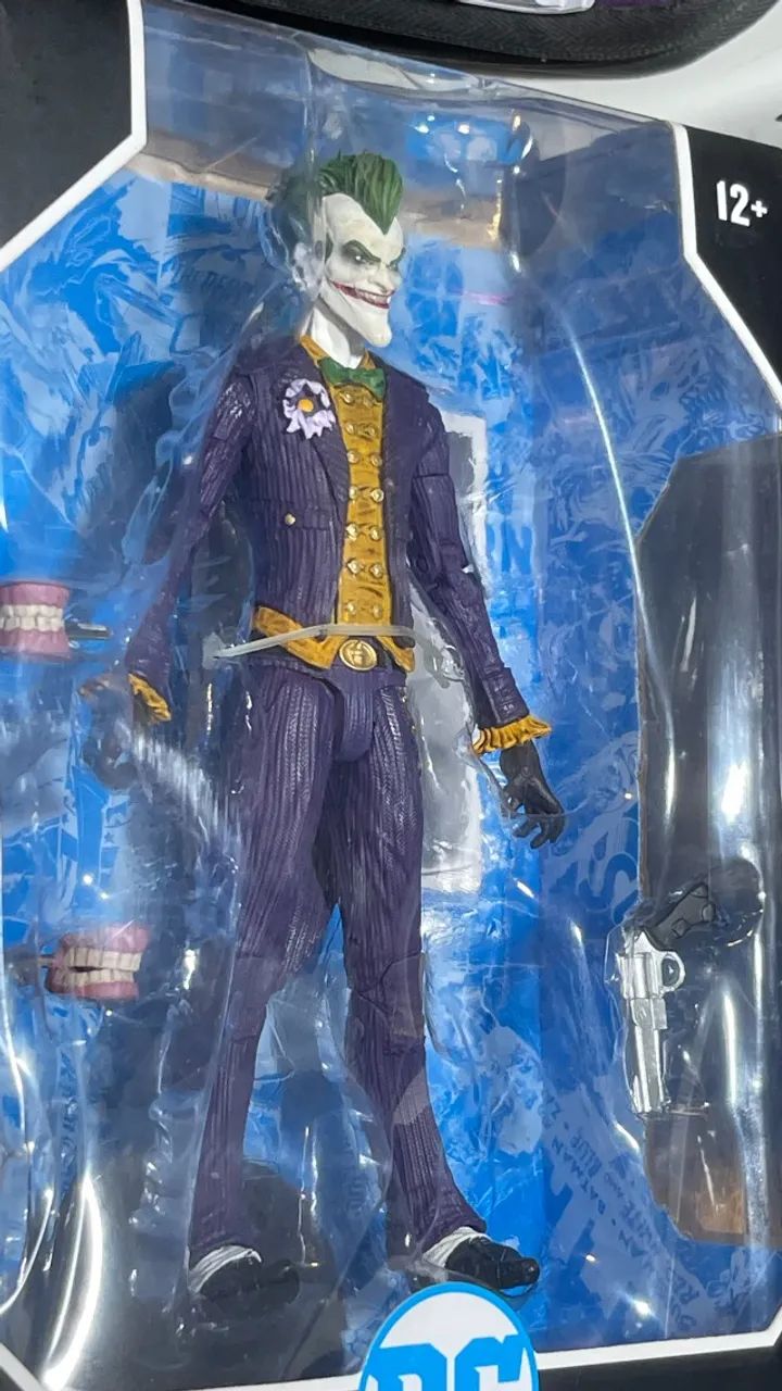 Coringa Arkham Asylum - Action Figure - NOVO - Lacrado - Foto 3