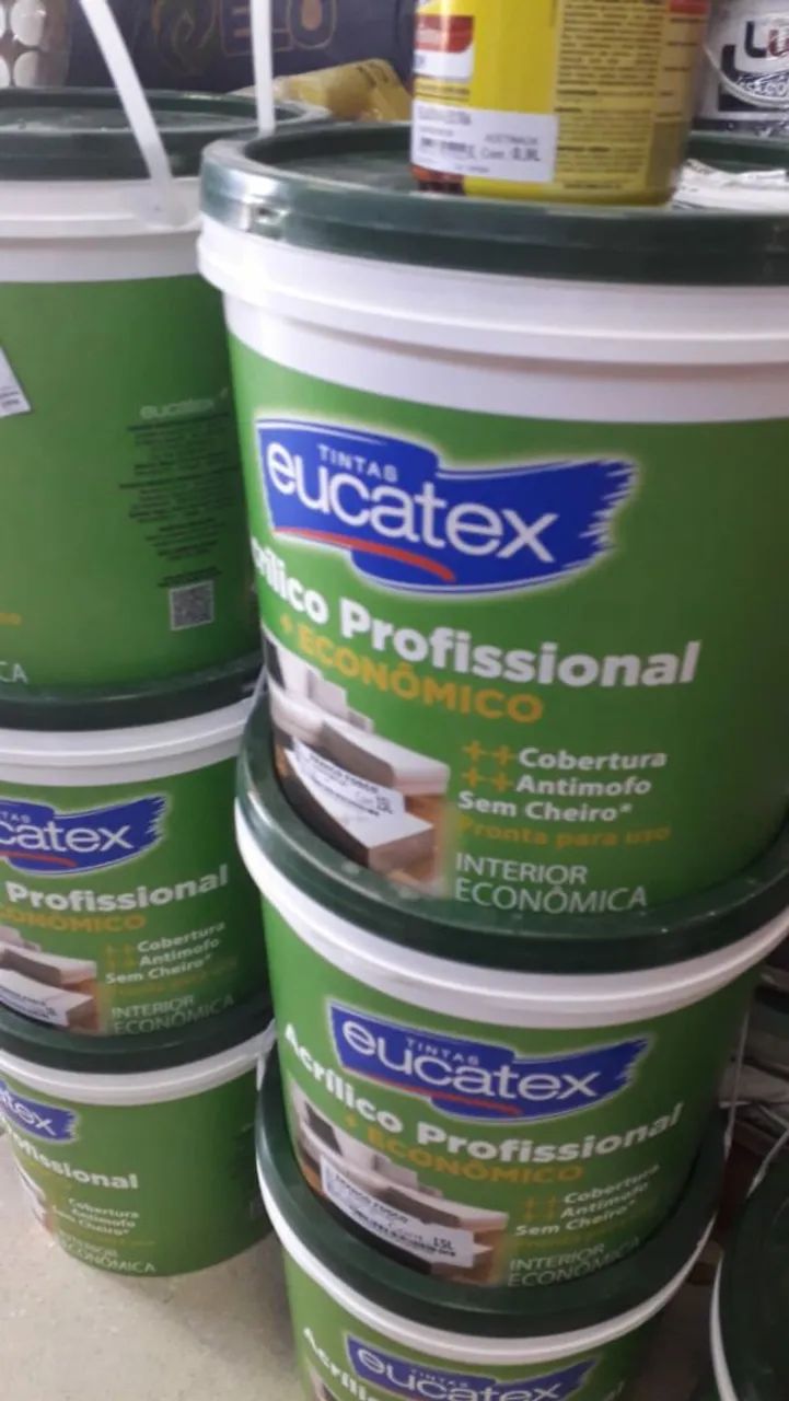 Tinta Eucatex Acrílica balde 15 litros últimas unidades  - Foto 2