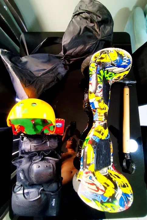Hoverboard: Capacete, Proteções e Hoverboard Personalizado!
