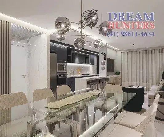 Apartamento de 120m² no bairro Ahú, com 3 quartos (1 suíte), 3 banheiros e 3 vagas de gara - Foto 2