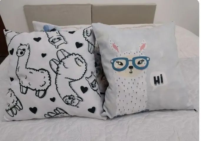 lhama quem vem duas!