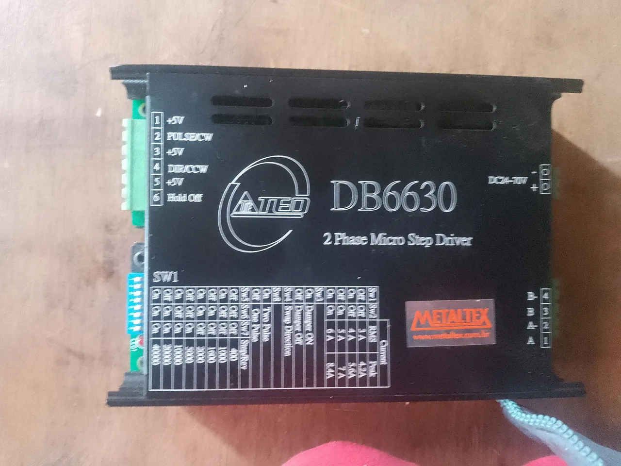 Driver Para Motor de Passo DB6630