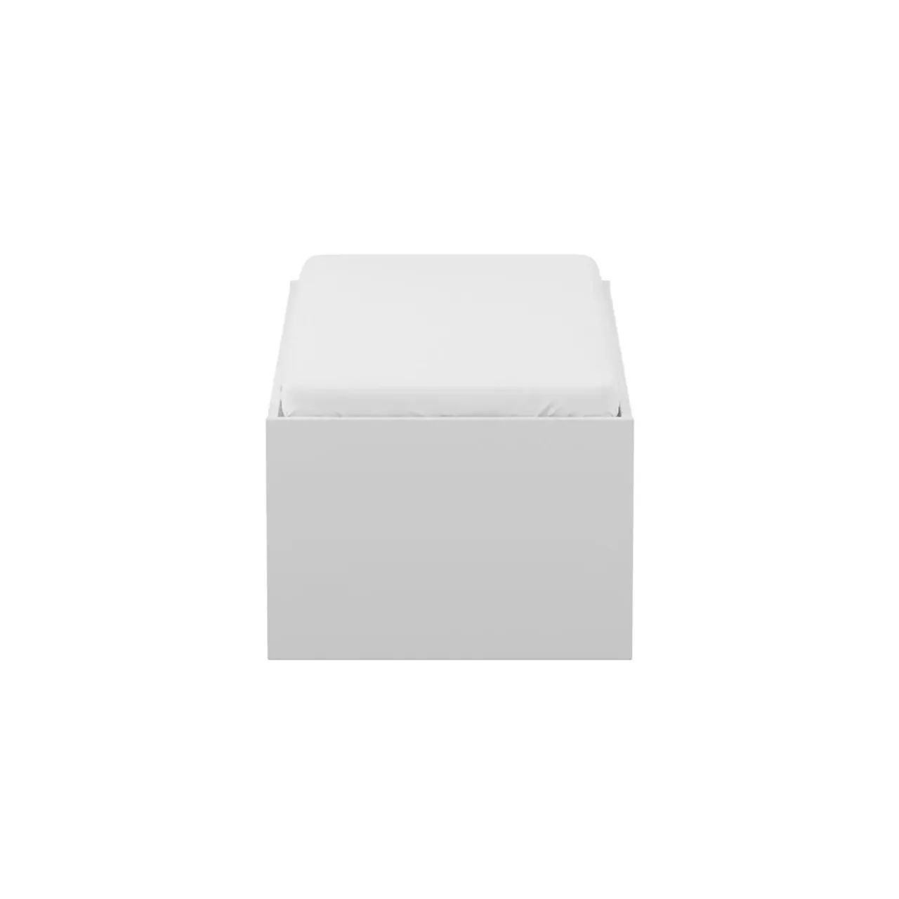 Cama Box Solteiro com 2 Gavetas e Cama Auxiliar - Tok Stok - Foto 2