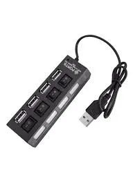Hub Adaptador 4 Portas Usb 2.0