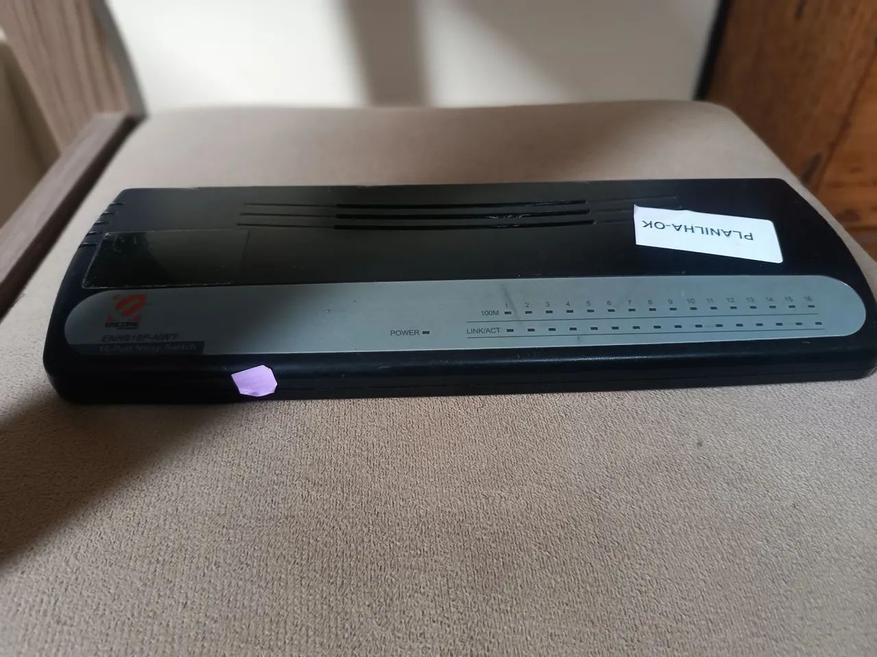 *2 unidades* SWITCH ENH916-NWY 16 PORTAS 10/10 - Foto 4