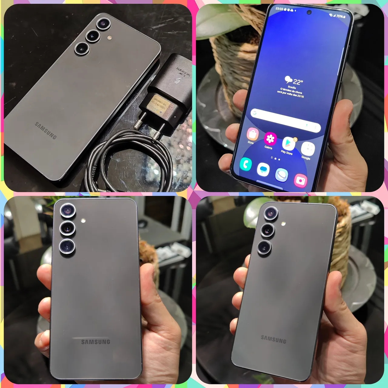 *Trocas - S24 FE 256GB*