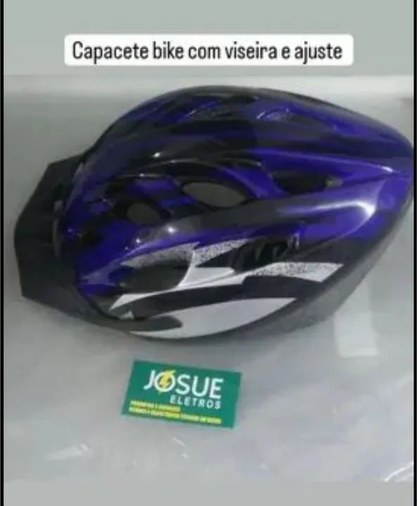 Capacete de Ciclistas ajustáveis com viseira. - Foto 4