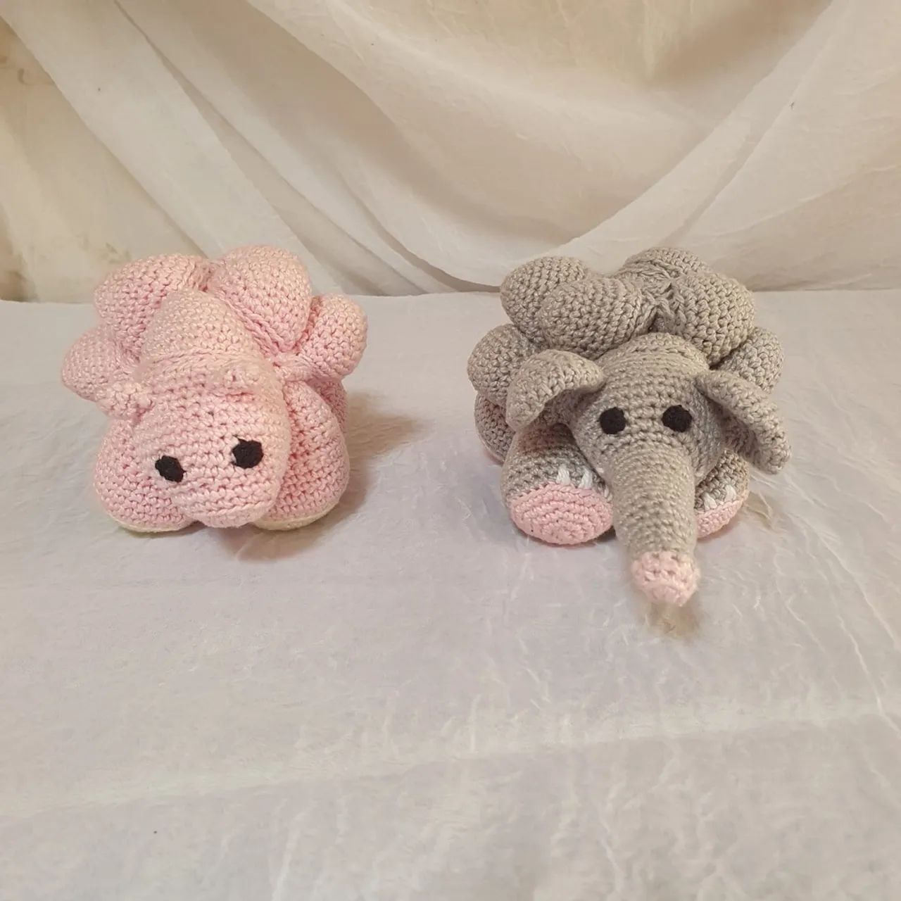 Motissuri 2 Pelúcias Amigáveis - Elefante e Porquinho