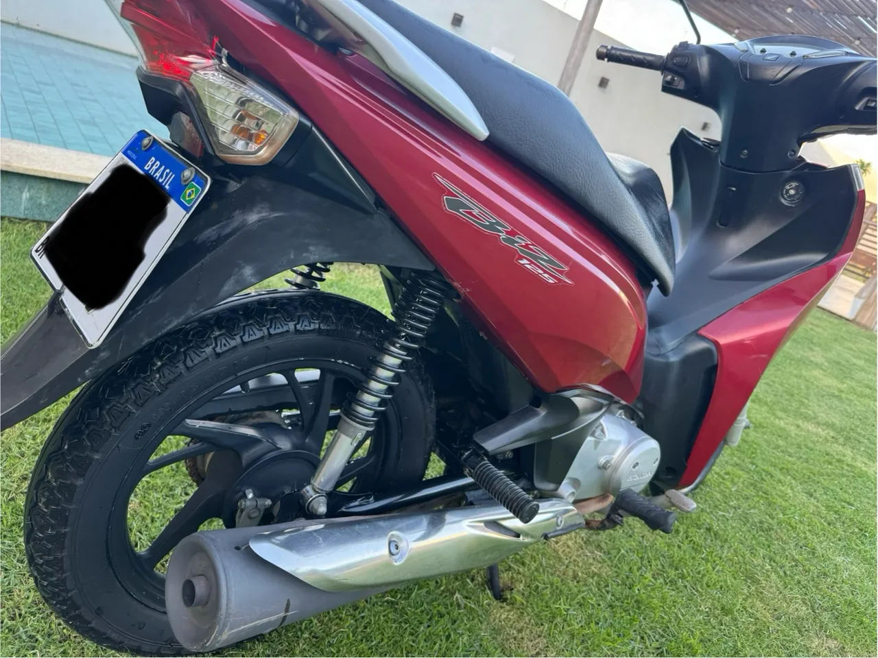 Biz 125cc Vermelha, Ipva 2025 pago!