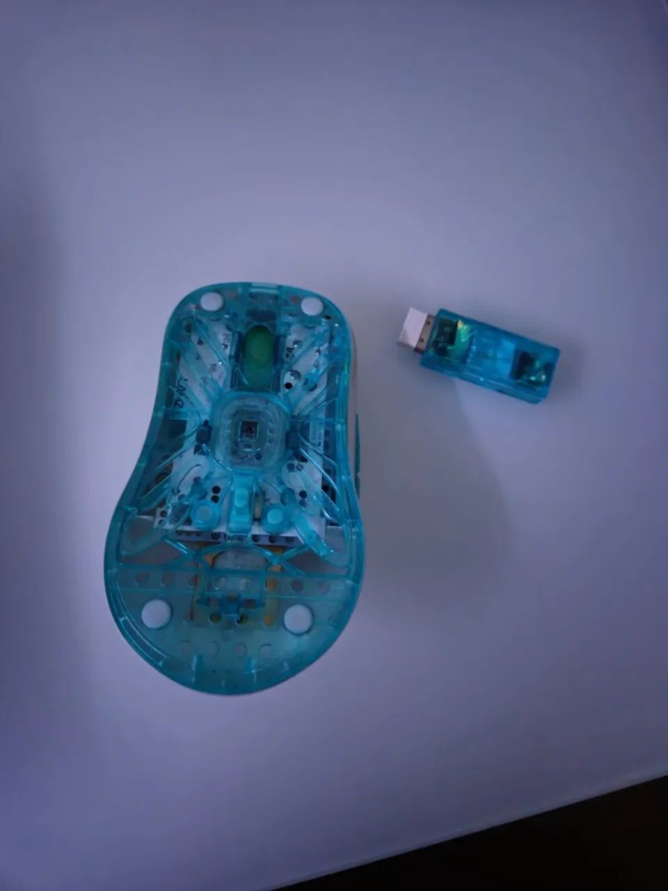 muscat Mouse Lamzu Atlantis Mini - Tiger Ice V2 Dots - Periféricos e