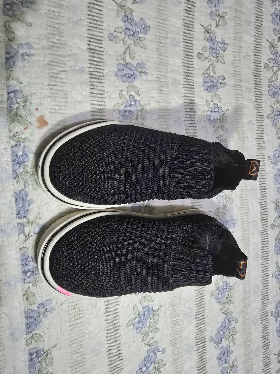 Tênis Klin preto de tecido - Foto 4