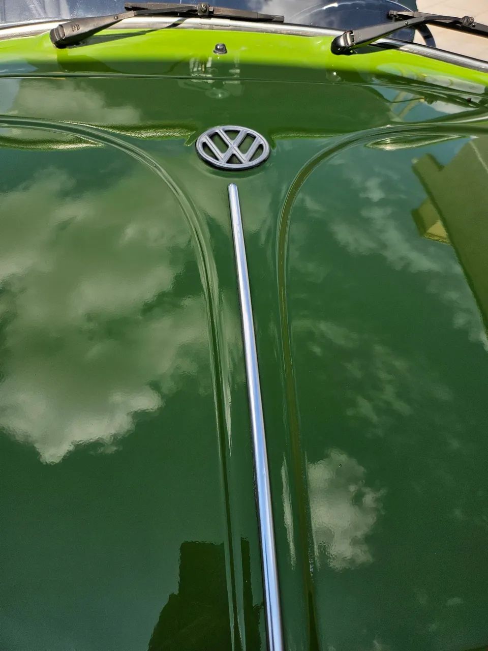 Fusca verde Guaruja único dono. Carro para colecionador ou pessoa de bom gosto - Foto 4