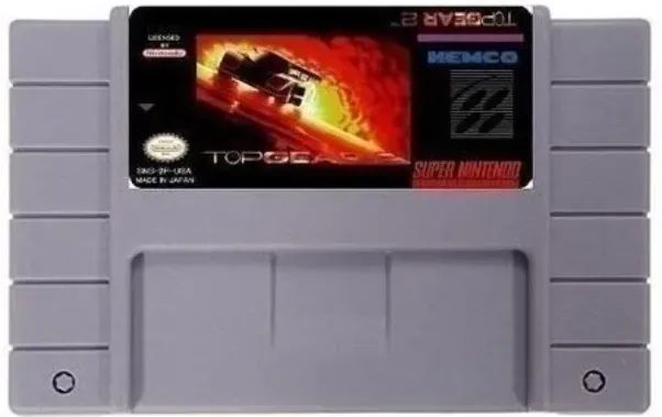 Fita para Super Nintendo Top Gear 2