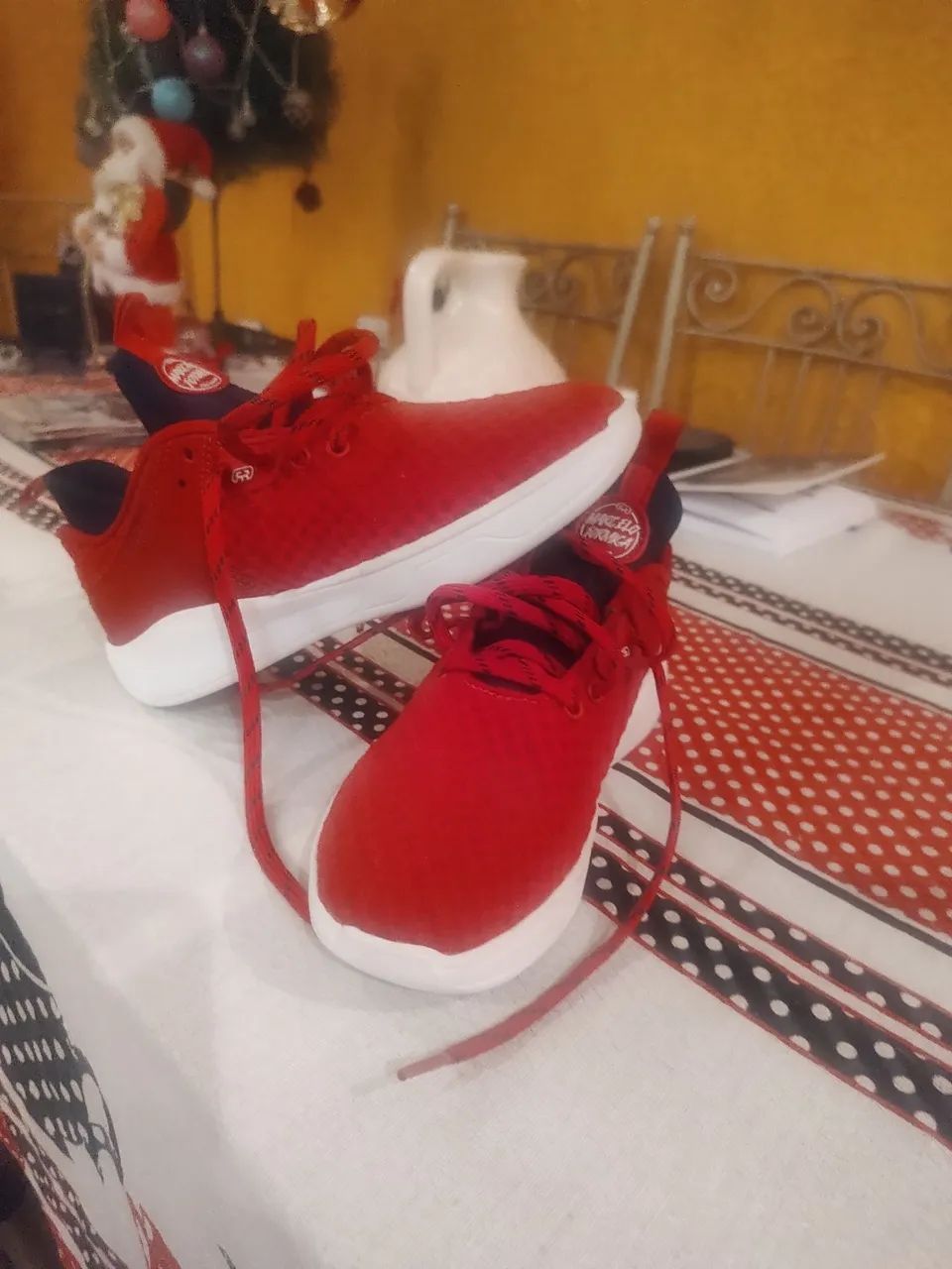 Hocks Formiga Vermelho Pro Model Marcelo Formiga Tenis Hocks Do