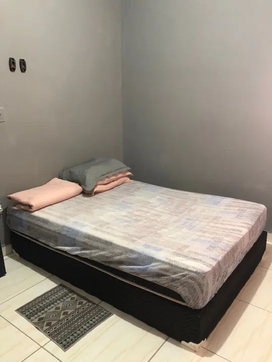 Cama box casal e solteiro