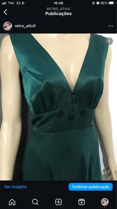 Vestido de festa 