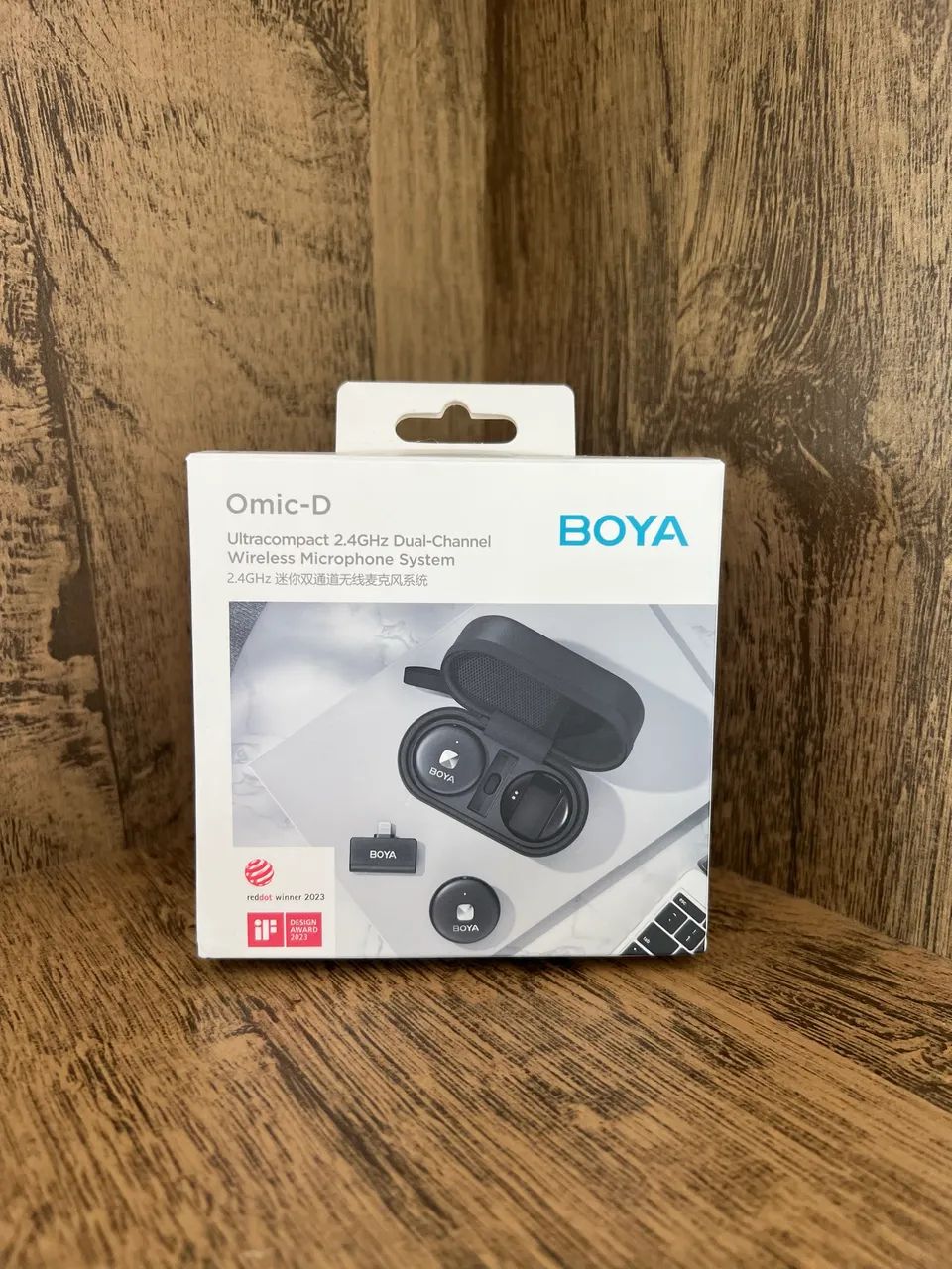 Microfone sem fio Boya Omic D64396937302145121