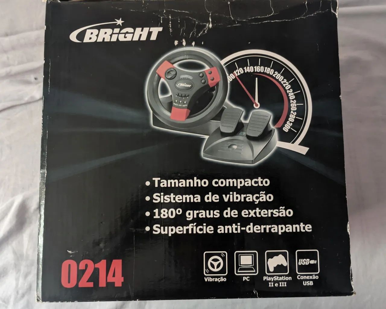 Mini Volante Bright para PC e Playstation - Foto 2