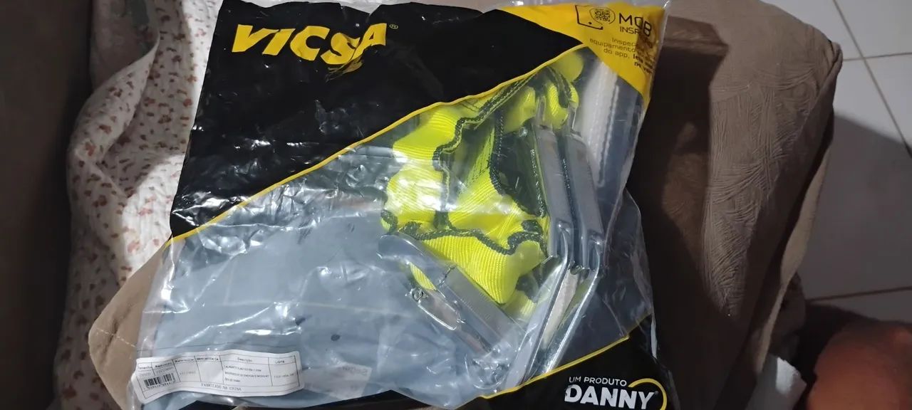 Talabarte Duplo de Segurança VICSA - Foto 4