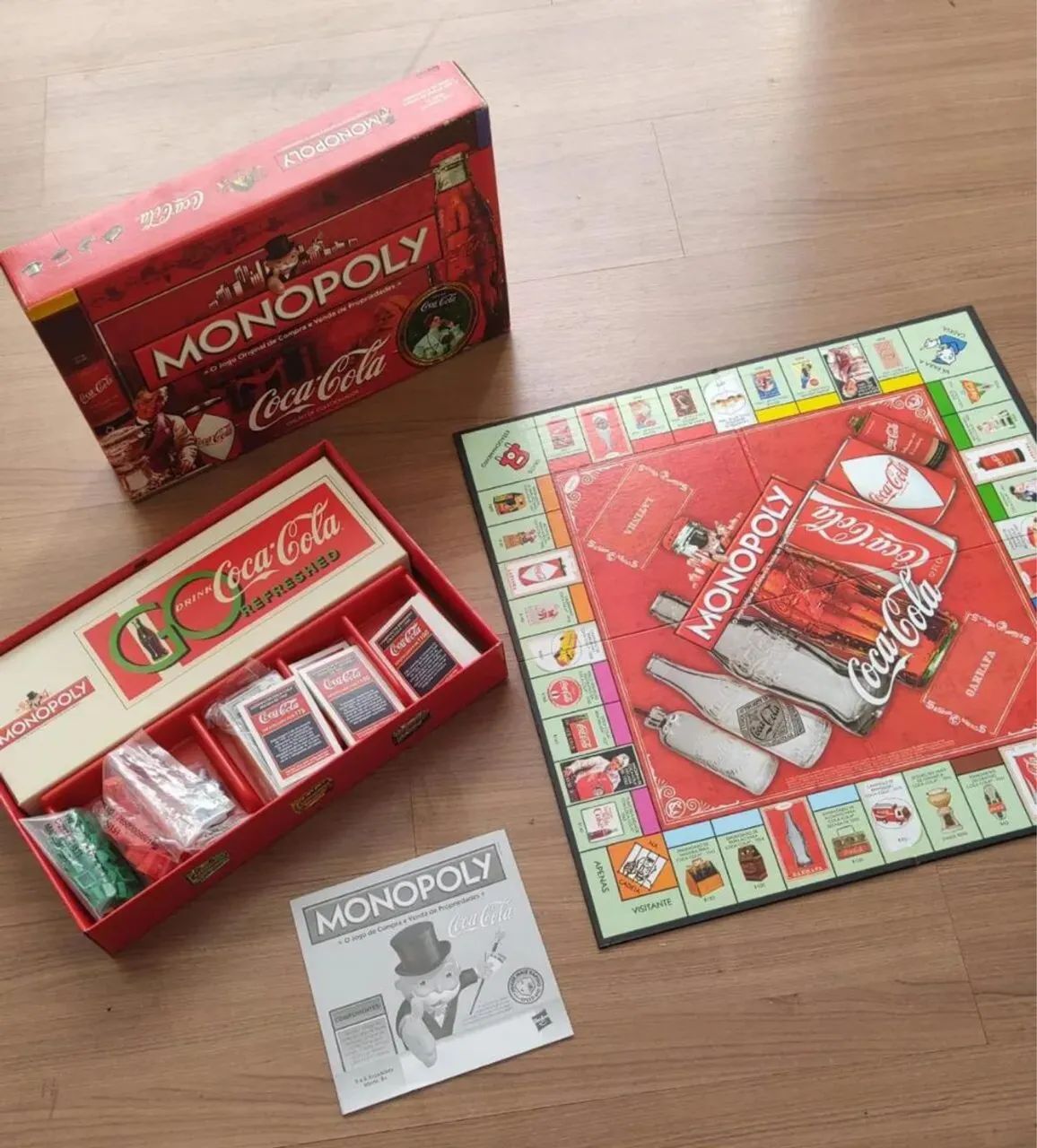 Monopoly - Coca-Cola - EDIÇÃO LIMITADA COLECIONADOR - Hobbies e